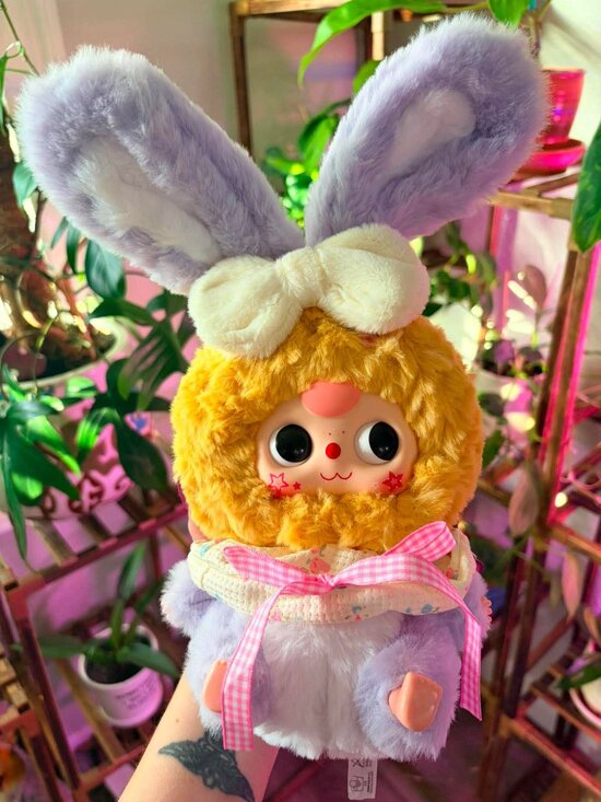 Baby Three Other - 💜🐰 Authentic Baby Three – Lily Rabbit Town V2 plush collectible